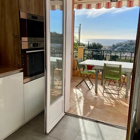 Panoramique Vue Et Jardin-6 Personnes-menton ヴィラ マントン