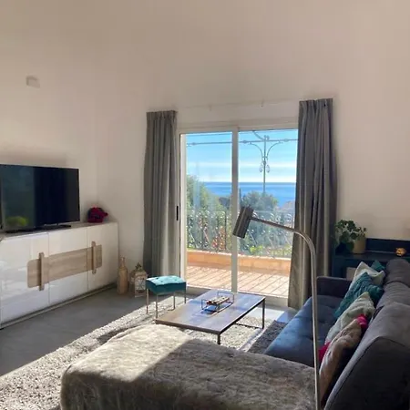 Villa Panoramique Vue Et Jardin-6 Personnes-menton Menton