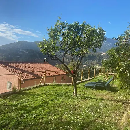 Villa Panoramique Vue Et Jardin-6 Personnes-menton Mentone