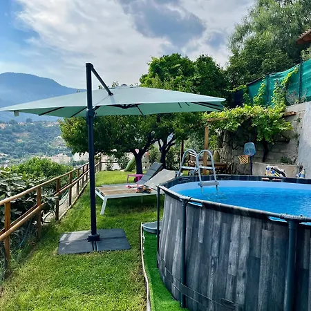 Panoramique Vue Et Jardin-6 Personnes-menton Villa Menton