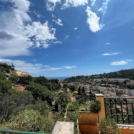Panoramique Vue Et Jardin-6 Personnes-menton Villa Mentone