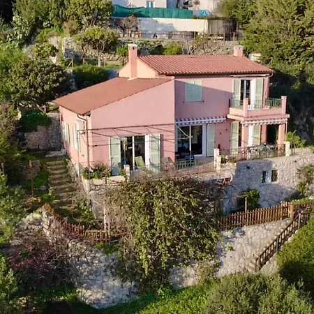 Panoramique Vue Et Jardin-6 Personnes-menton Villa